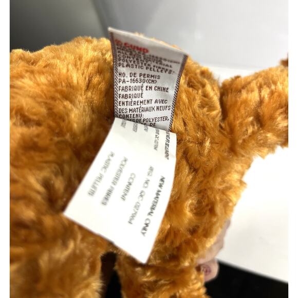 GUND Tabby Plush Stuffed Cat Orange/White Striped Blue Eyes Sienna Kitten Vtg - Picture 7 of 11